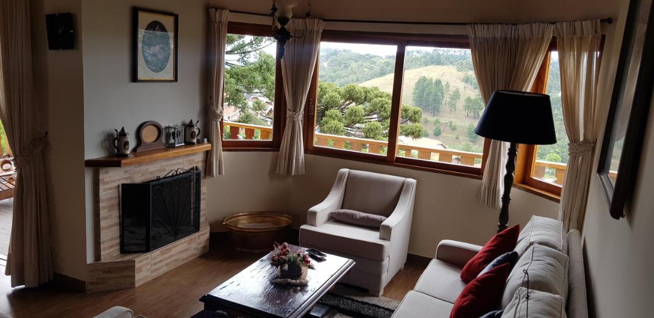 הוילה Campos do Jordão Zanzarini House מראה חיצוני תמונה